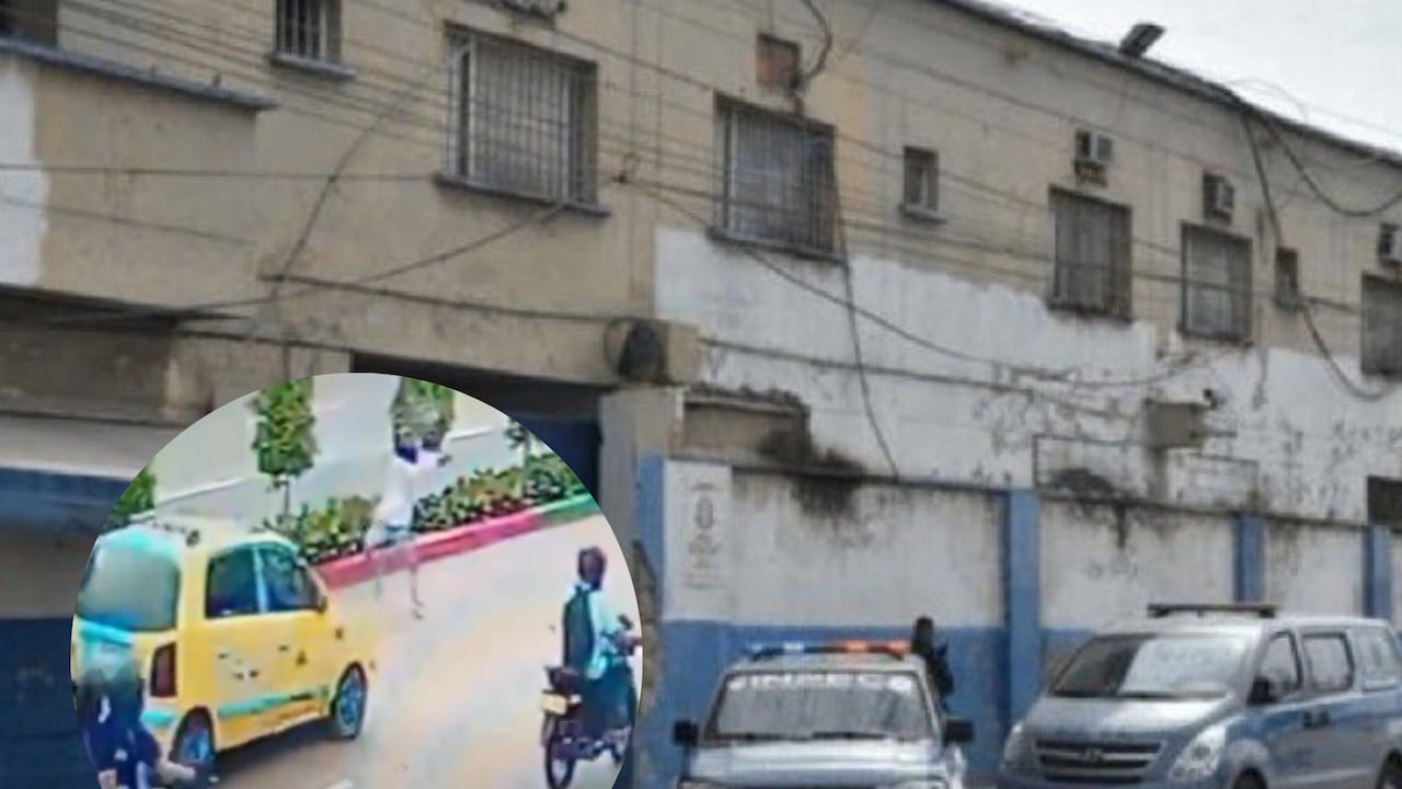 Disparos en la tarde del martes 6 de octubre contra la fachada de la Cárcel Modelo de Barranquilla.
