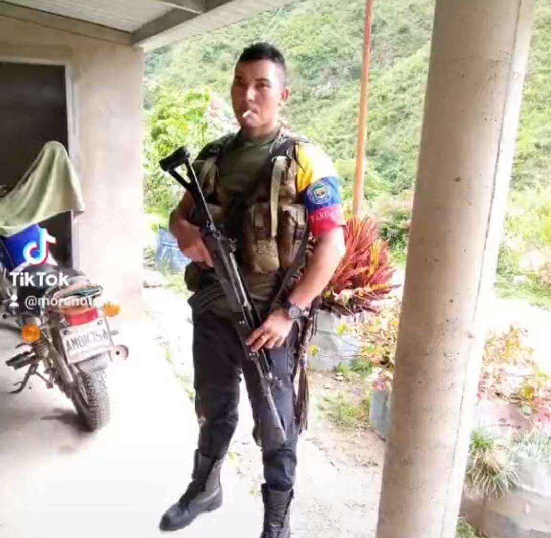 Guerrillero de la Segunda Marquetalia Morales.