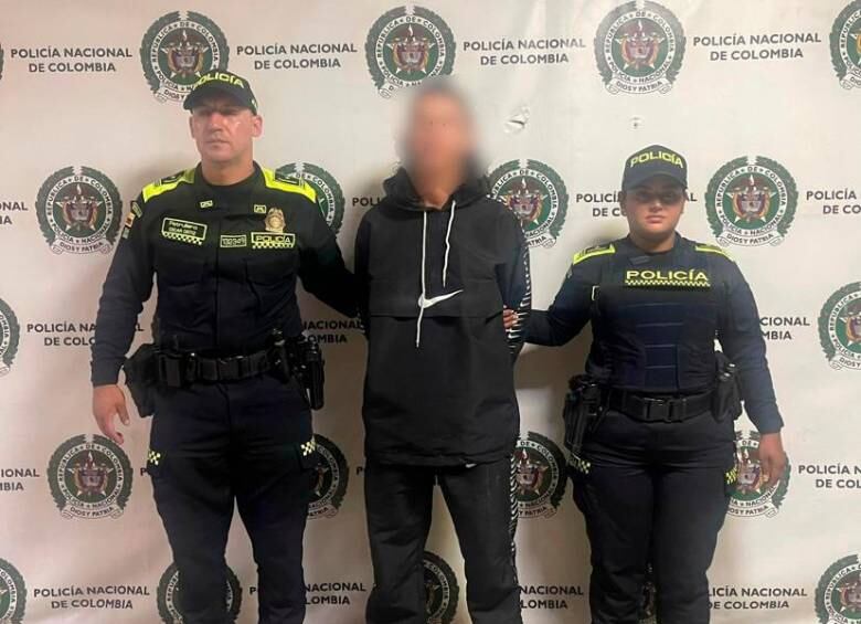 El capturado responde al nombre de Brandon David Claro Ávila, alias Totoy o el Mono.