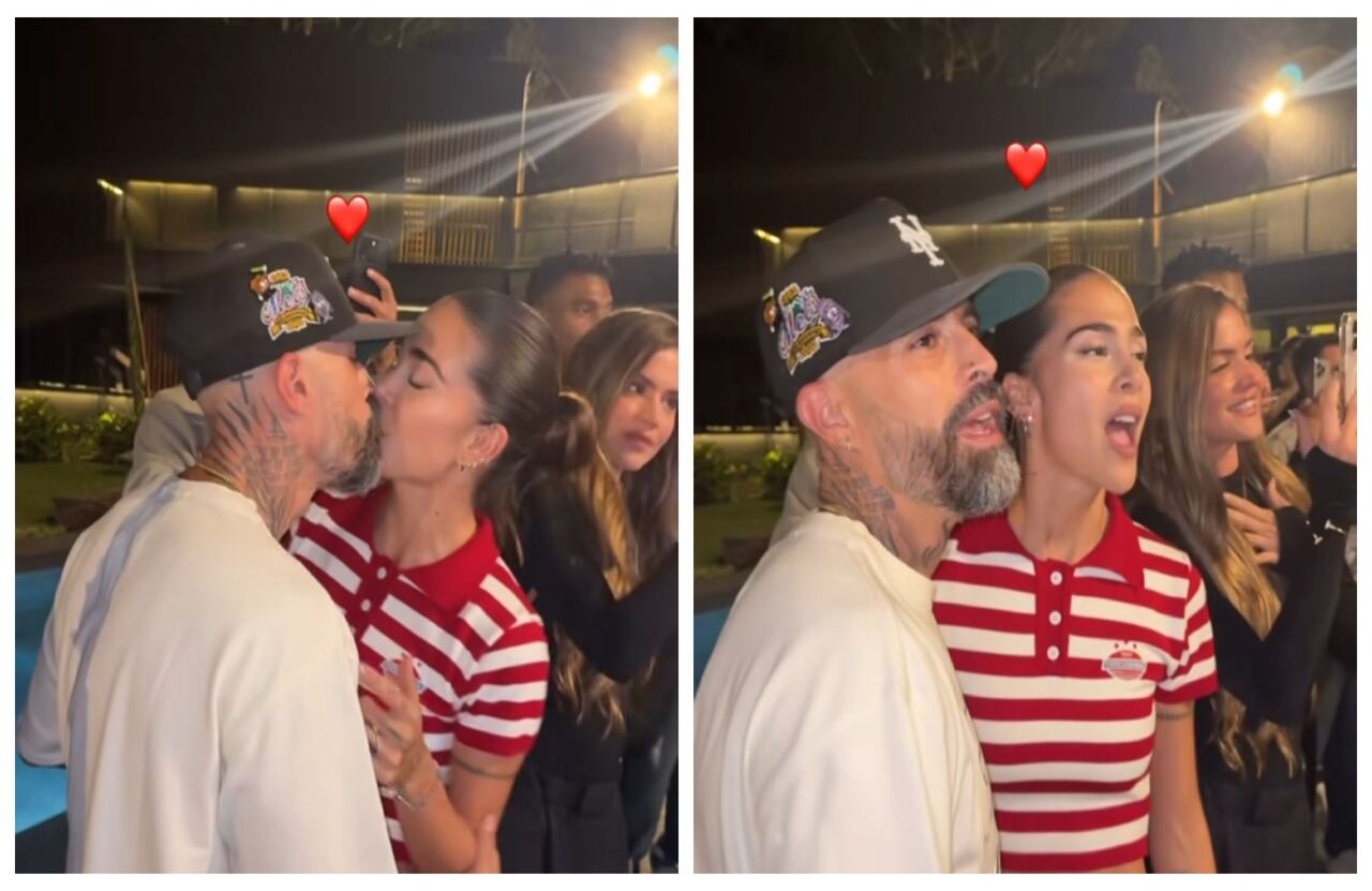 Mike Bahía realizó un video en el que mostró románticos momentos junto a su pareja, Greeicy Rendón.