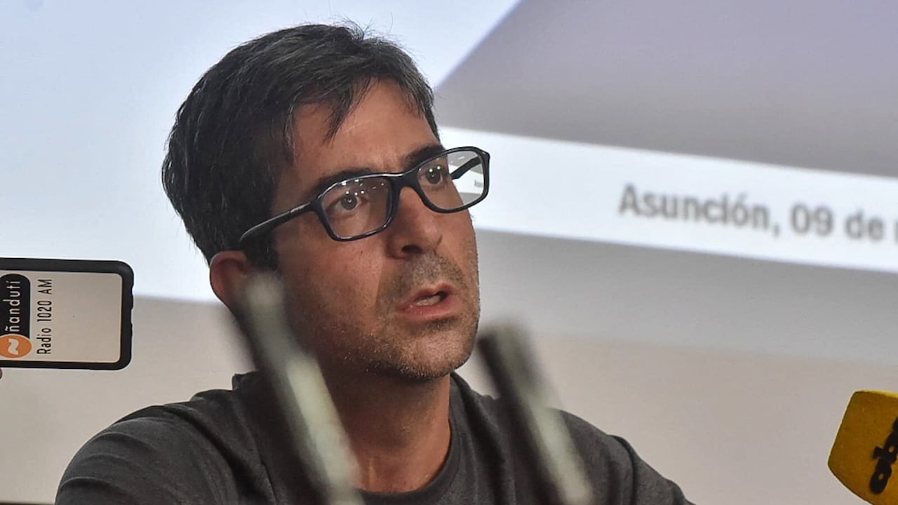 Marcelo Pecci, fue asesinado a balazos el 10 de mayo de 2022 mientras se encontraba de luna de miel en una isla del Caribe colombiano, en lo que la policía calificó de "asesinato". " (Foto por Daniel DUARTE / AFP)