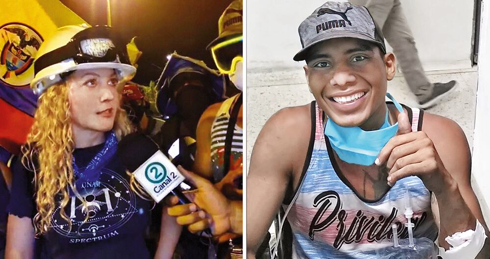    Rebecca Linda Marlene Sprößer y su novio, Johan Sebastián, se conocieron en Puerto Resistencia, en Cali. Allá mismo fue asesinado.