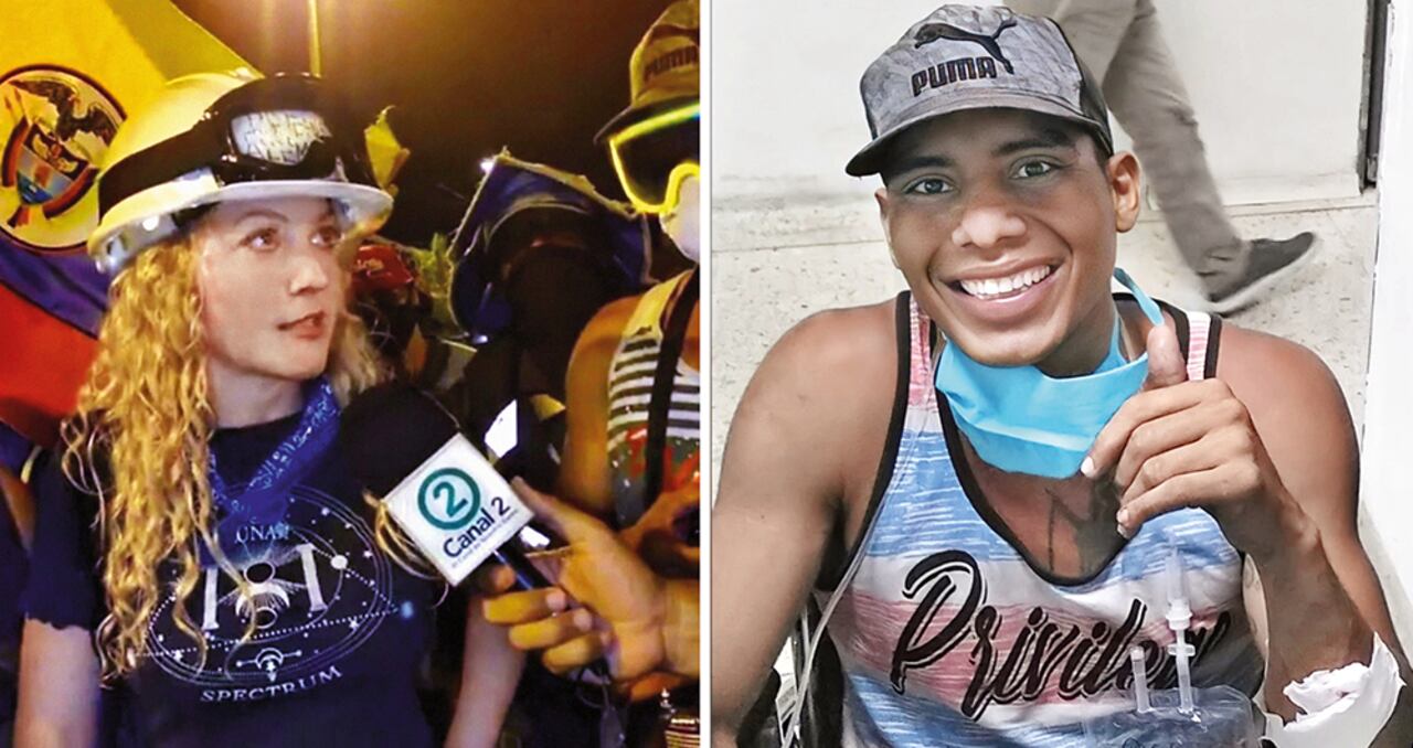 Rebecca Linda Marlene Sprößer y su novio, Johan Sebastián, se conocieron en Puerto Resistencia, en Cali. Allá mismo fue asesinado.