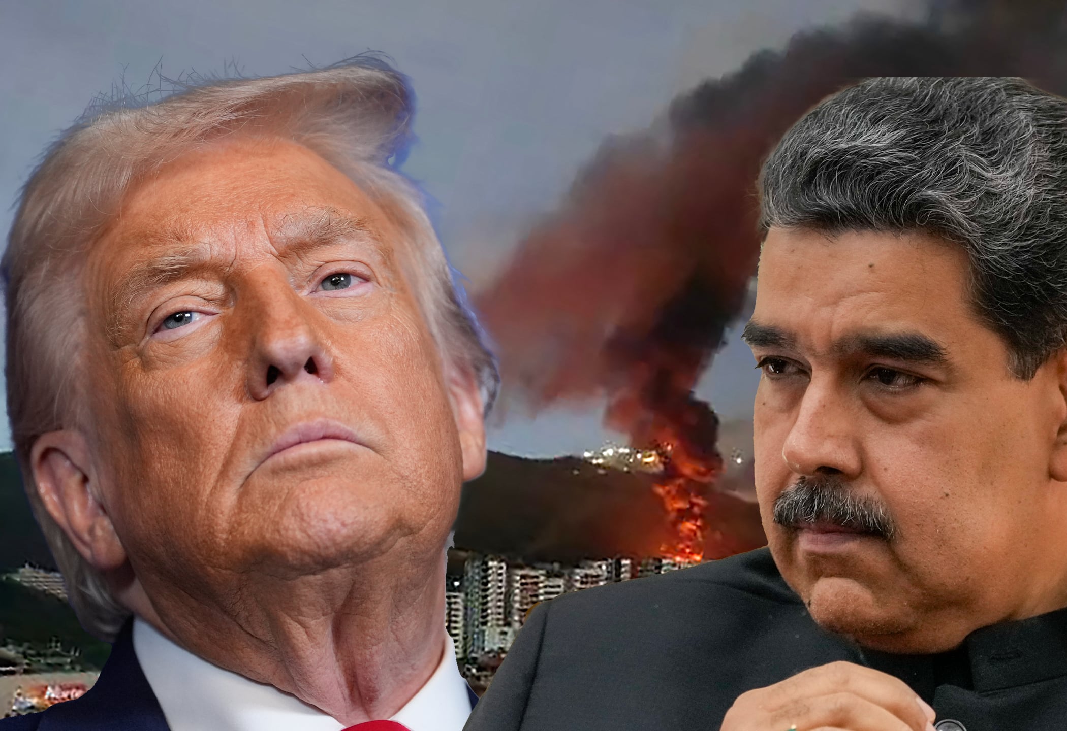 DONALD TRUMP, NICOLÁS MADURO