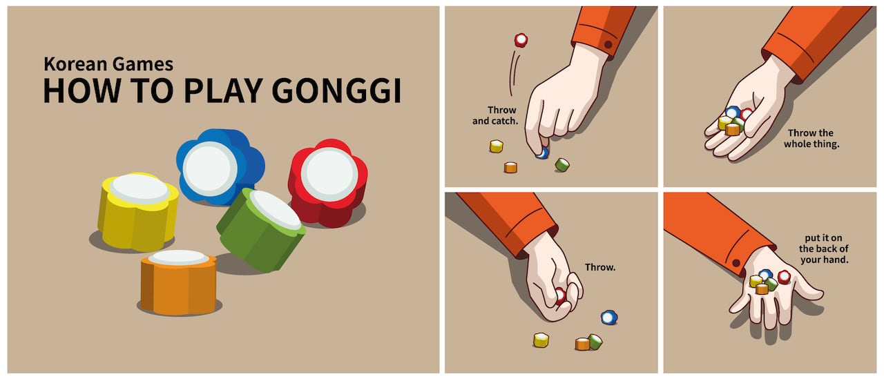 El famoso Gonggi de Juego del Calamar 2 ahora puede jugarse en casa con tan solo cinco piedritas.