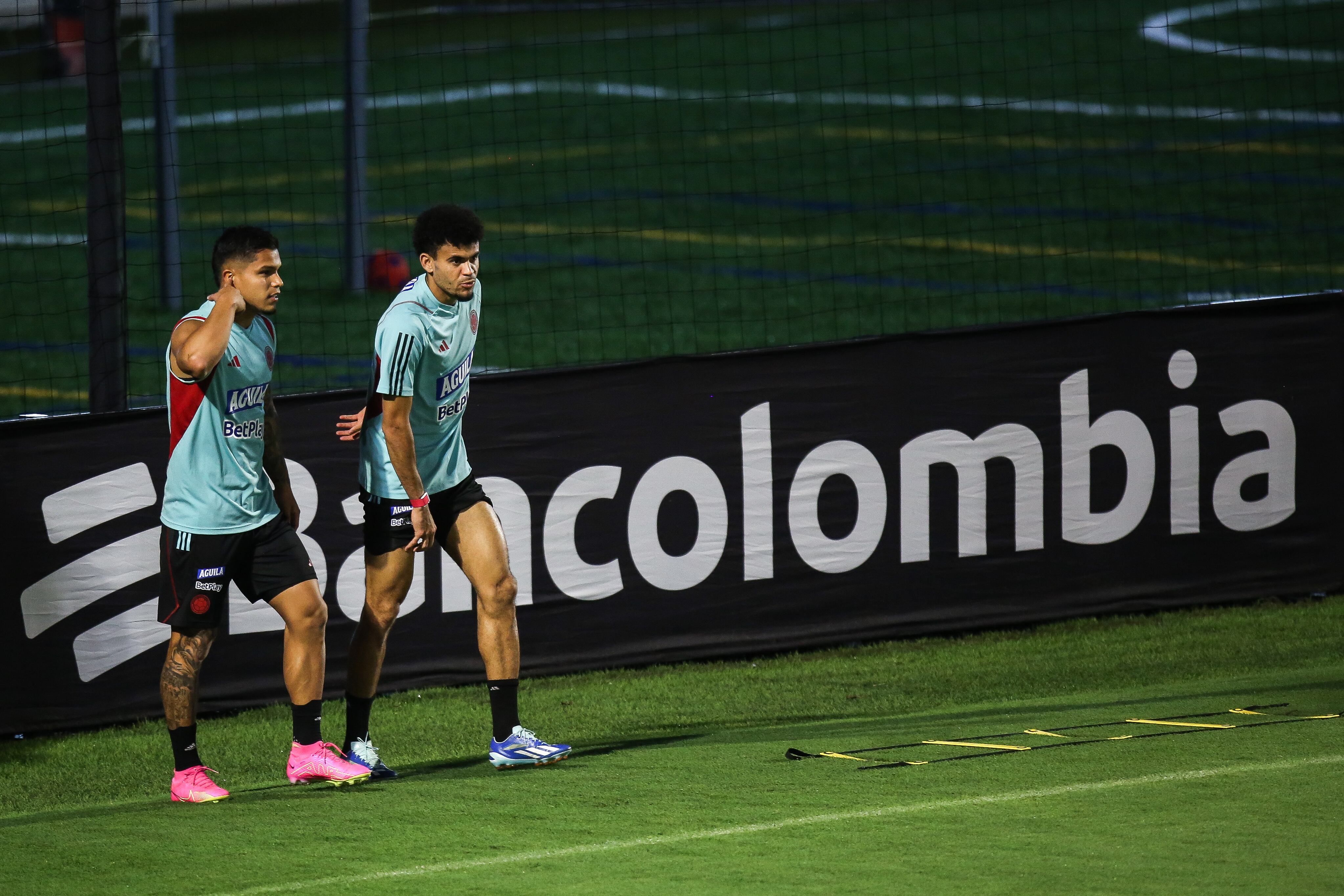 Entrenamiento selección Colombia