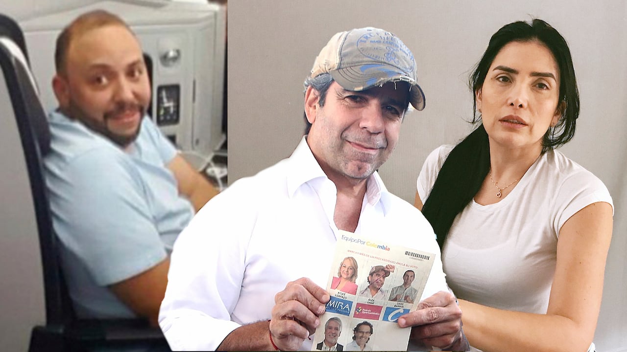 Oso Yogui, Alex Char y Aida Merlano