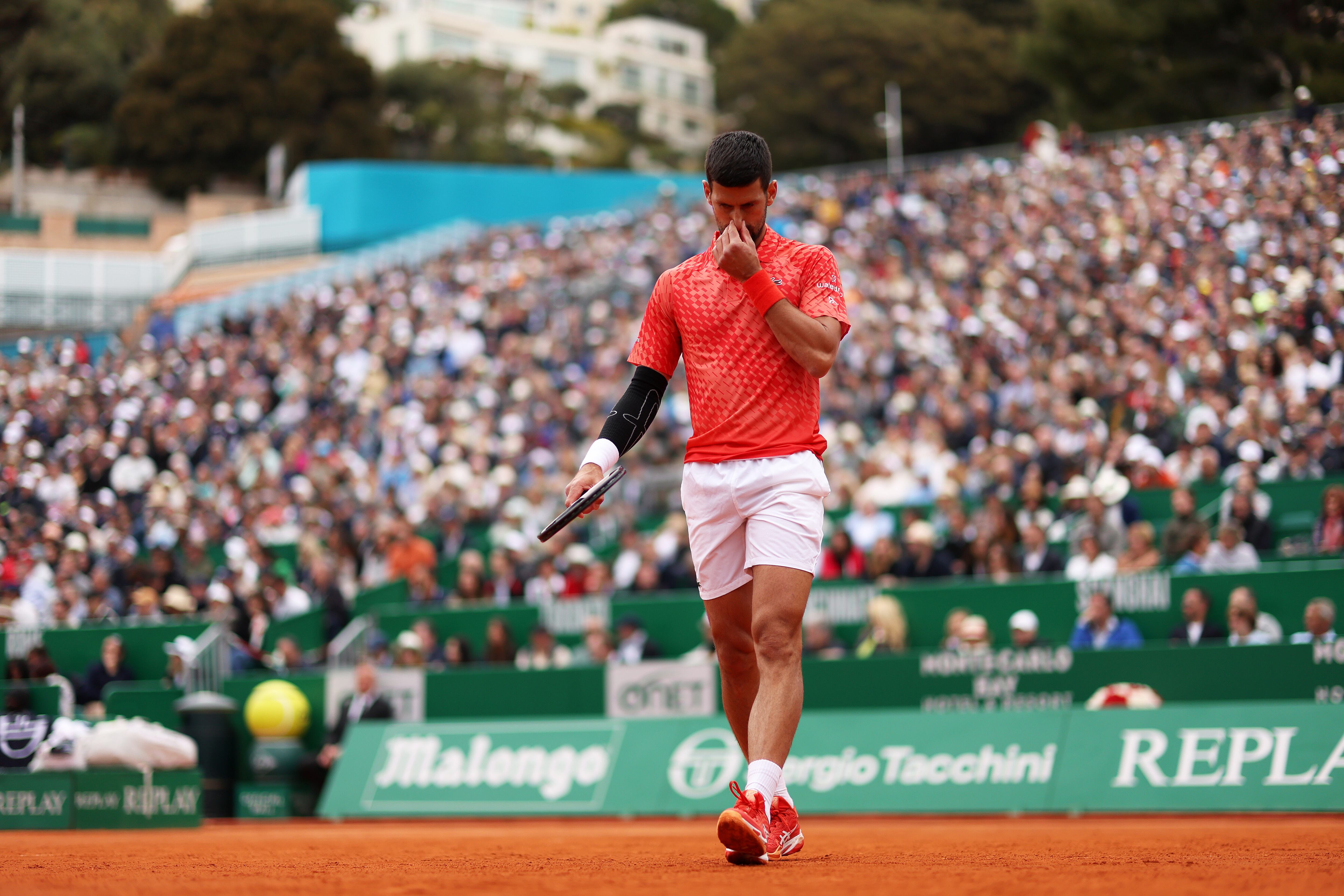 Novak Djokovic eliminado del Masters de Montecarlo.