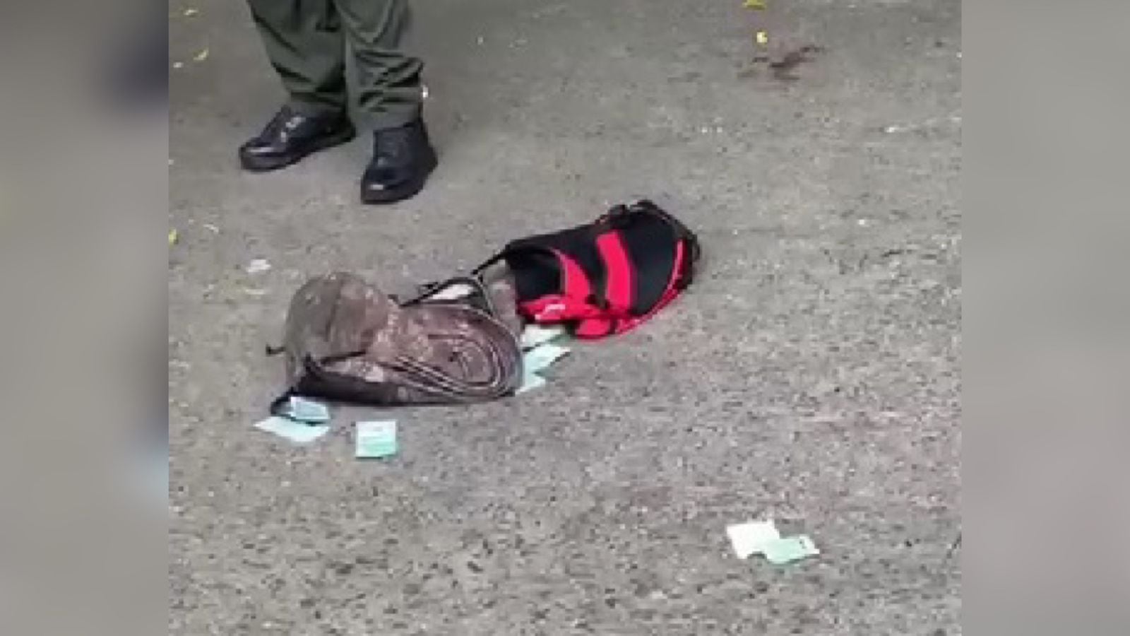 El dinero robado fue recuperado por la Policía.