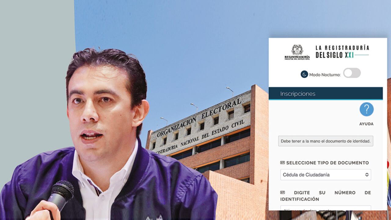 La Registraduría, que dirige Alexánder Vega, reconoció problemas técnicos en la inscripción de cédulas el 4 de enero, pero, según la entidad, no tuvo un impacto negativo en el proceso.