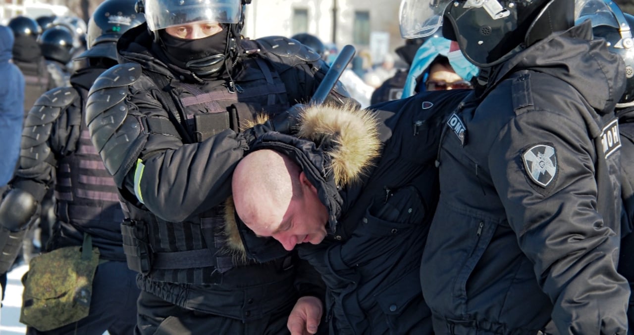 Protestas en Rusia
