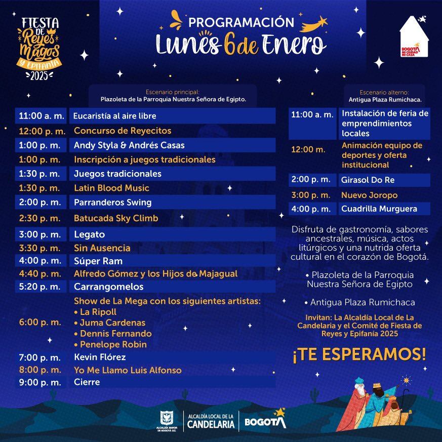 Planes en Bogotá: prográmese con la Fiesta de Reyes Magos en La Candelaria del 4 al 6 de enero