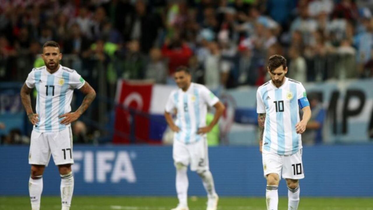 Argentina perdió 0-3 ante Croacia en la fase de grupos del Mundial Rusia 2018.