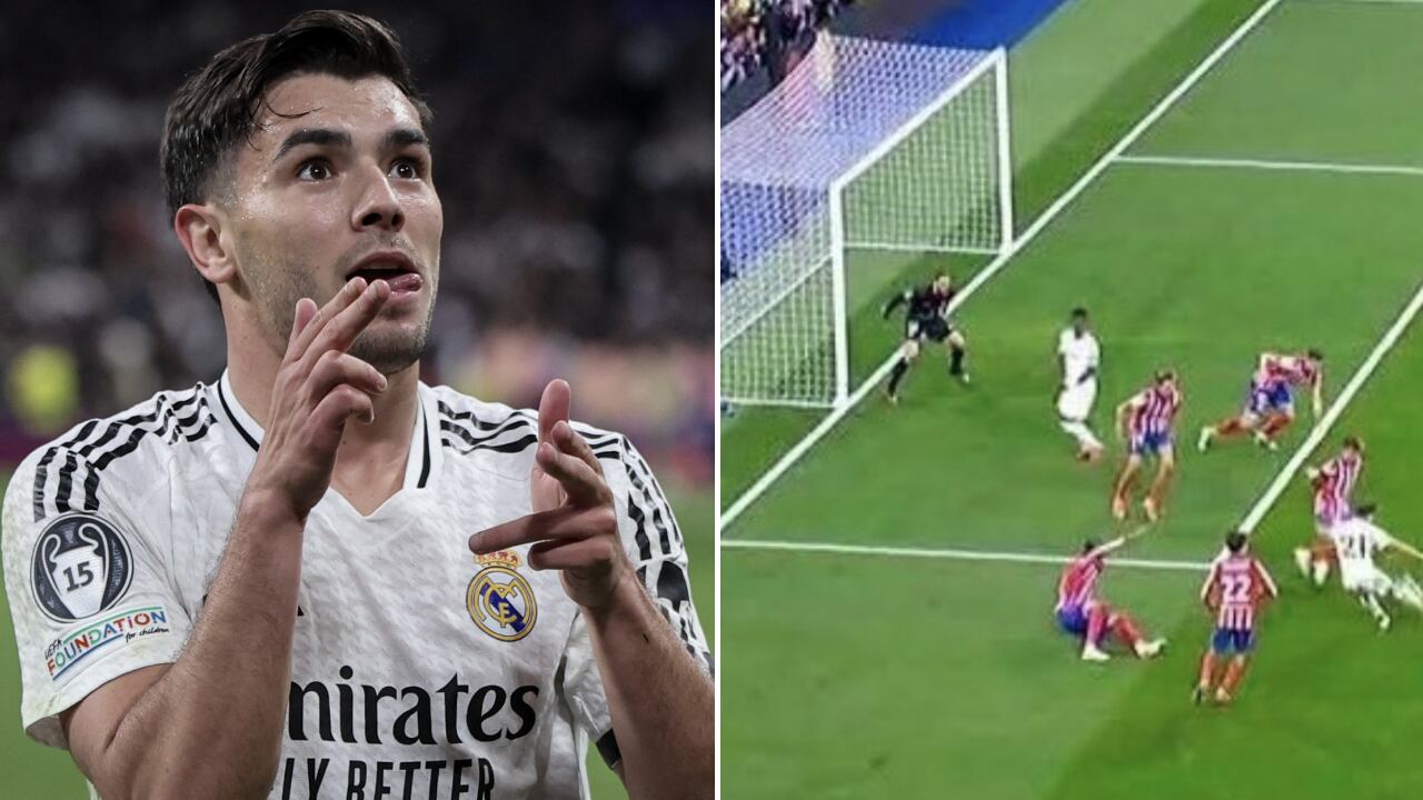 Brahim Diaz marcó el 2-1 en el partido ante Atlético de Madrid