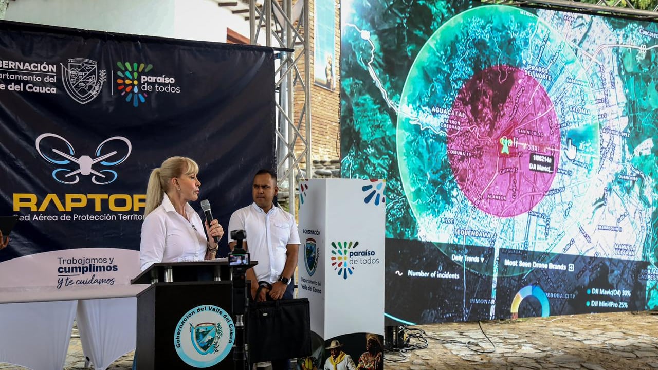 El sistema Raptor funcionará como una herramienta de apoyo para detectar comportamientos sospechosos, supervisar zonas priorizadas y facilitar la coordinación entre entidades responsables de la seguridad.