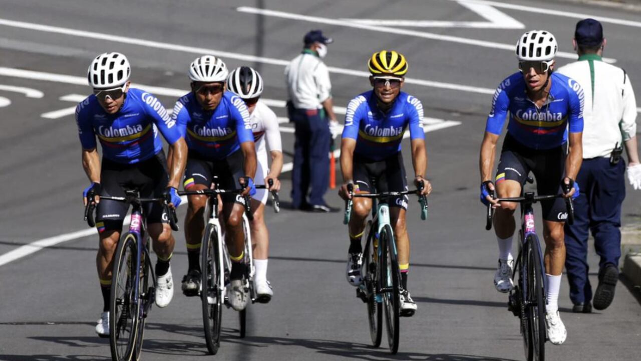 Equipo de ciclismo de ruta Colombia