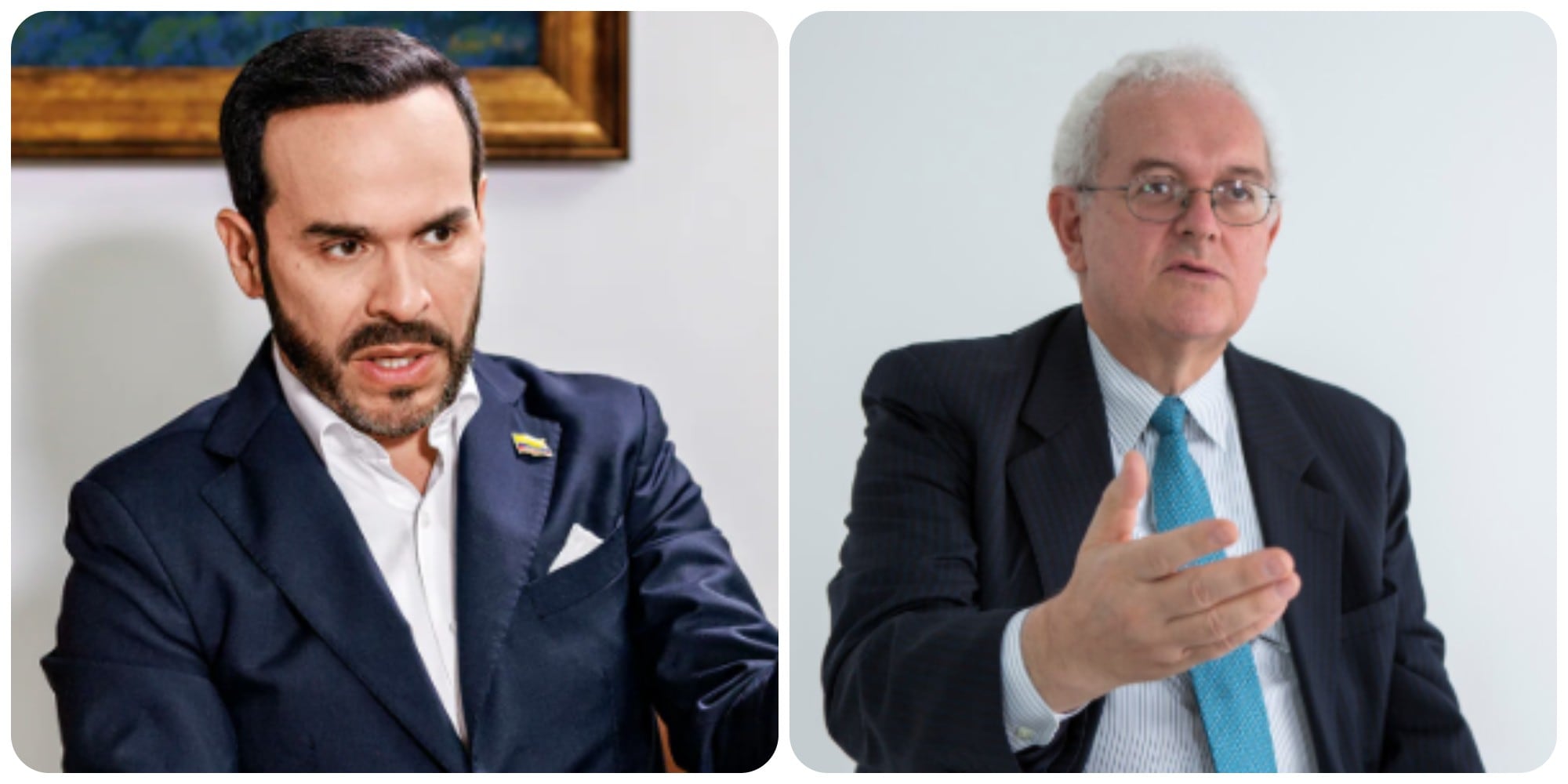 Abelardo De La Espriella y José Antonio Ocampo