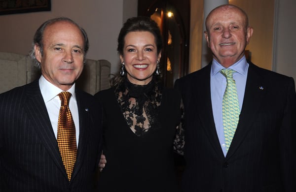 Javier Aguirre, Noemí Sanín y Nicolás Martín Cinto.