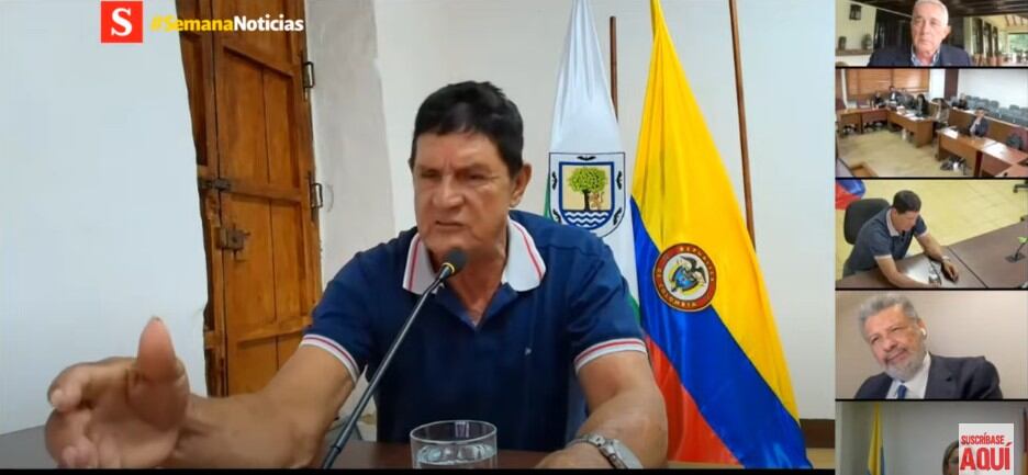 Óscar Monsalve, padre de Juan Guillermo Monsalve declaró en el juicio contra el expresidente Uribe.