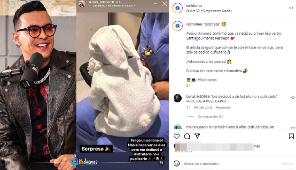 Yeison Jiménez abrió su corazón y contó que nació su hijo