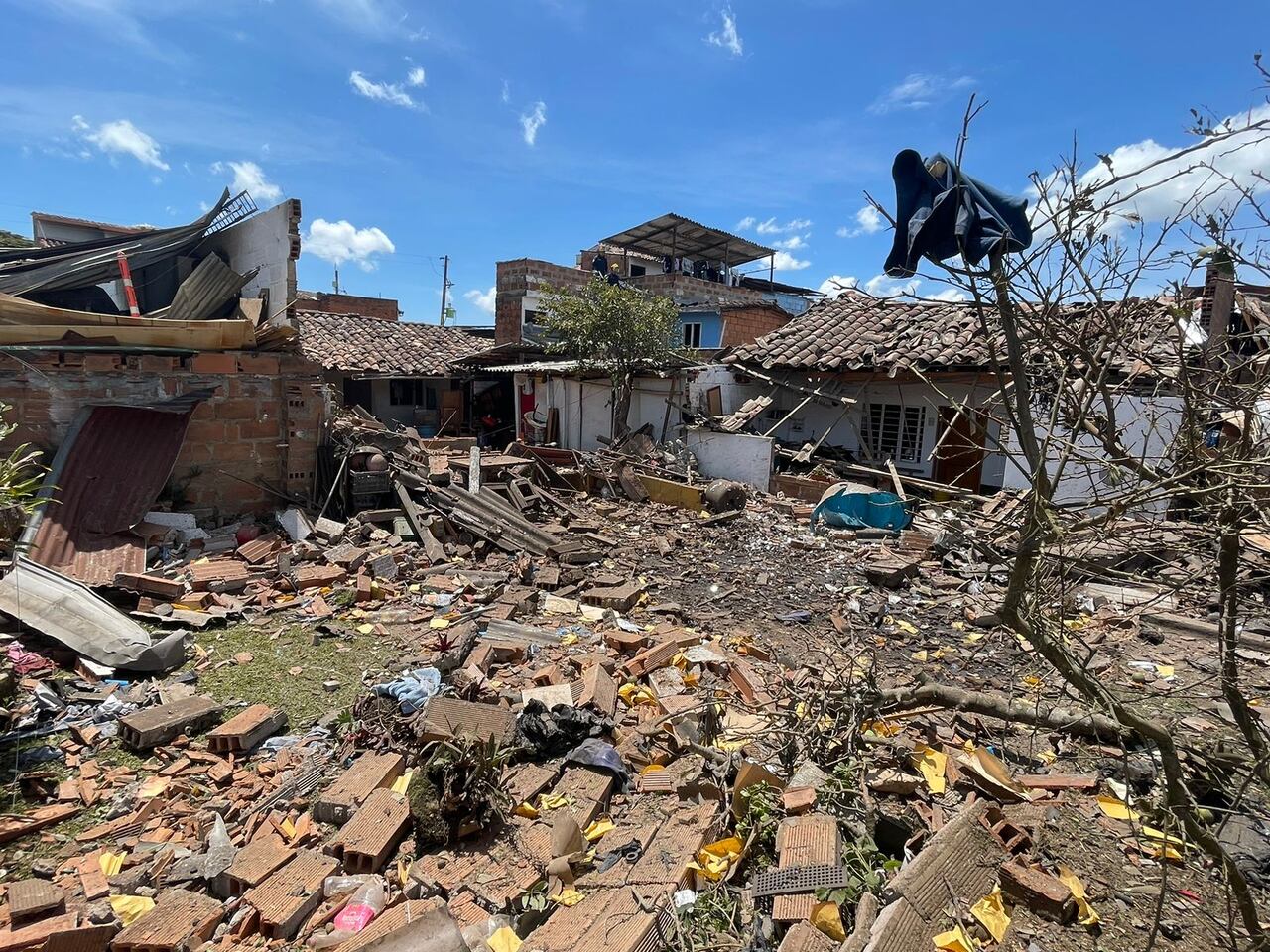 Fuerte explosión en Rionegro, Antioquia.