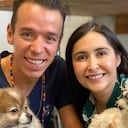 Rigoberto Urán y Michelle Durango