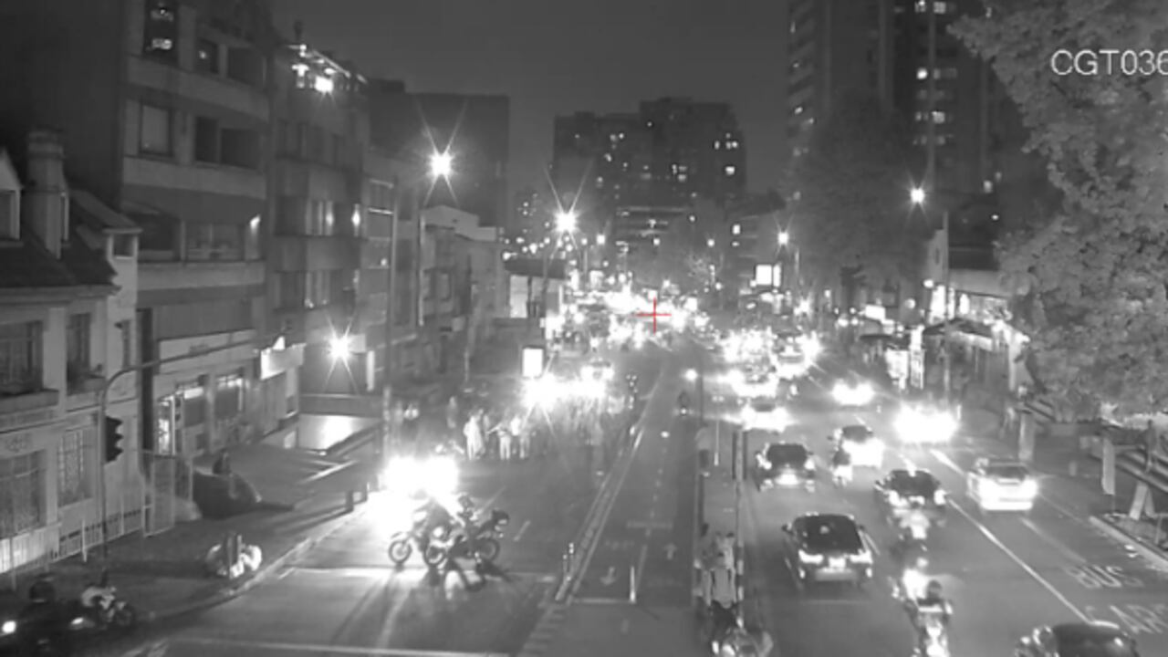 Una manifestación generó afectación vial en una de las principales vías de Bogotá.