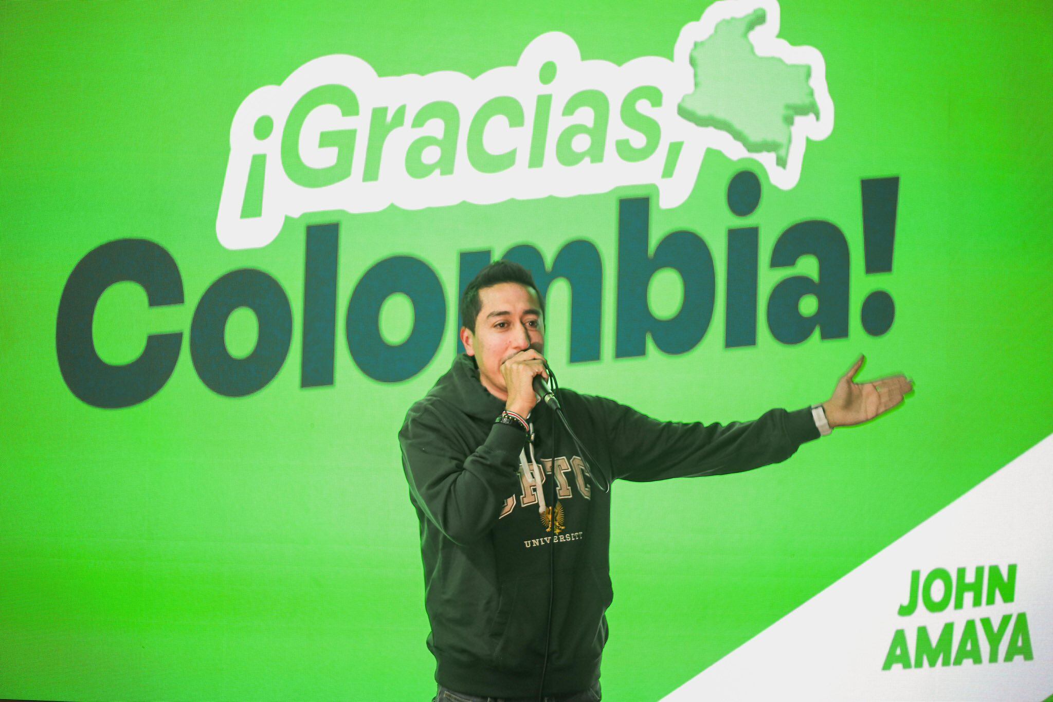 John Amaya hizo campaña en Boyacá, la tierra gobernada por su hermano Carlos Amaya.