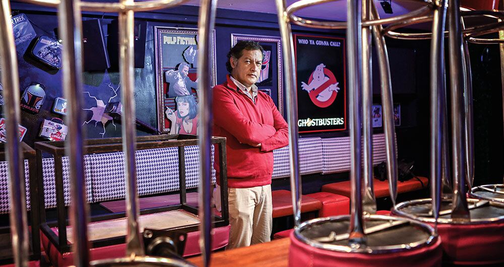 Armando Vargas, propietario de Full 80s