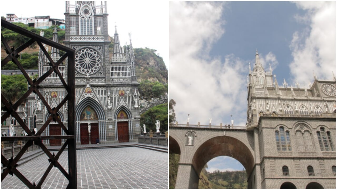 Santuario de Las Lajas, en Ipiales, Nariño.