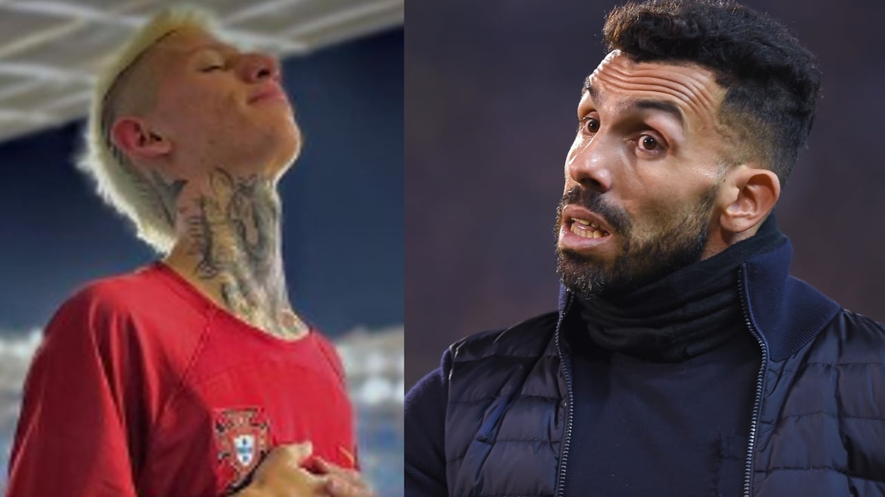 El generador de contenido la Liendra fue comparado con el exfutbolista argentino Carlos Tévez por su particular forma de hablar inglés.