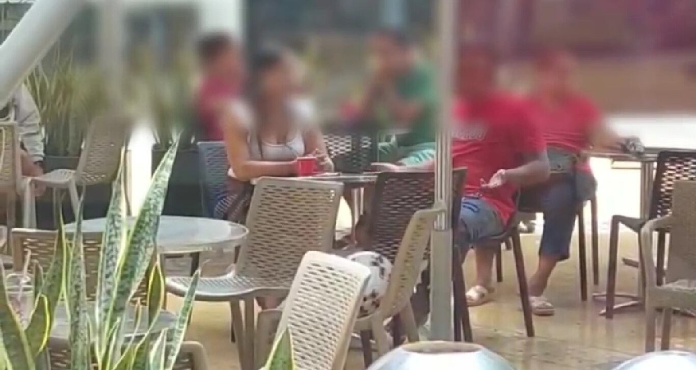 El operativo fue en un centro comercial de Cartagena