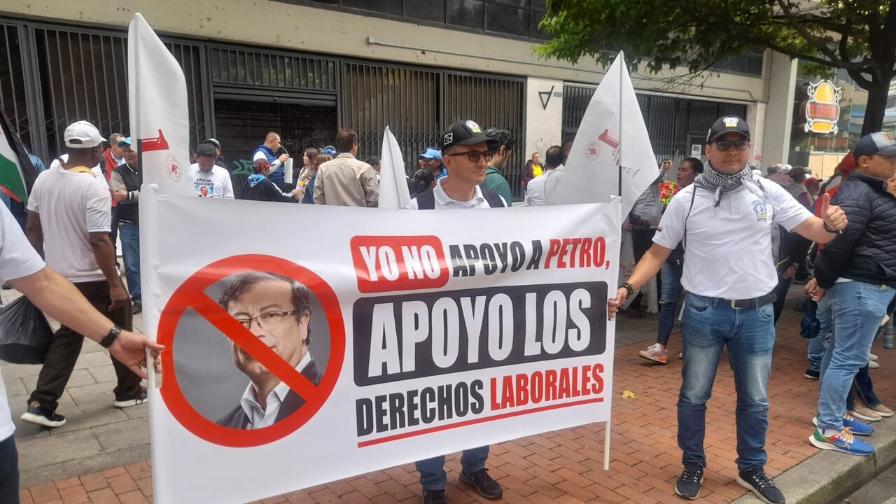 Sindicato de la UNP no marchó con Gustavo Petro.