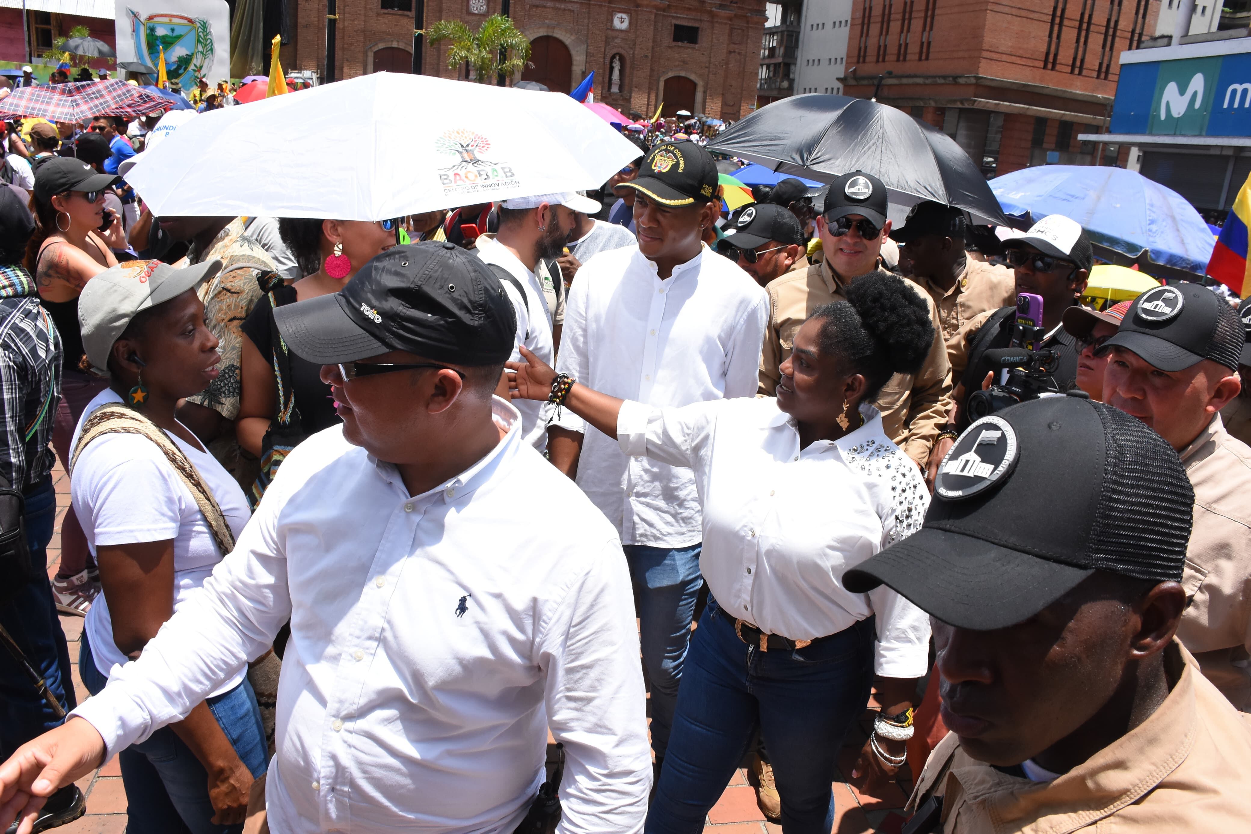 Marcha a favor de las reformas del Presidente Gustavo Petro