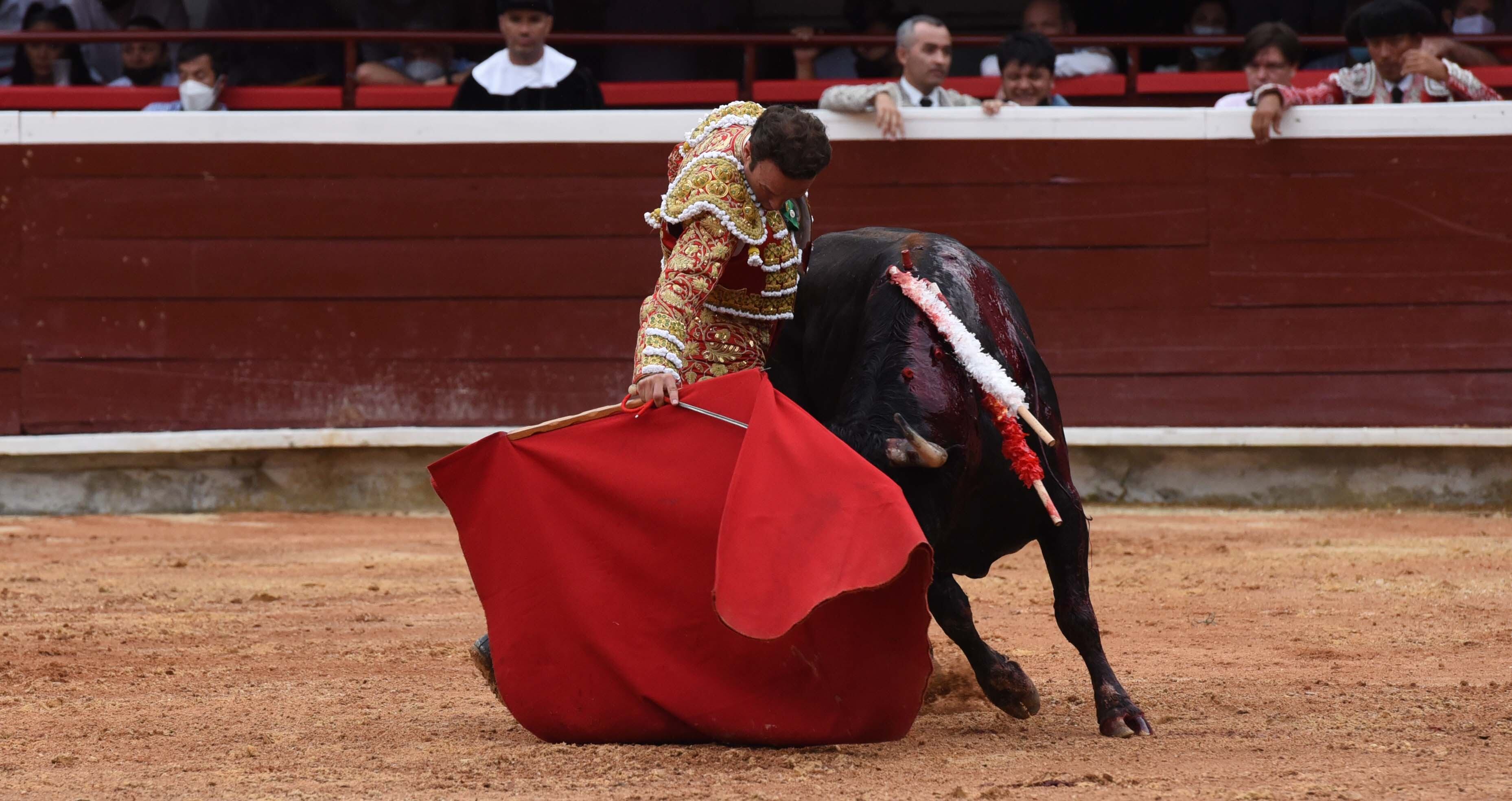 Antonio Ferrera, torero español. Cali, 28 de diciembre de 2021.