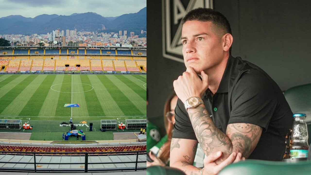 James Rodríguez podría jugar en El Campín