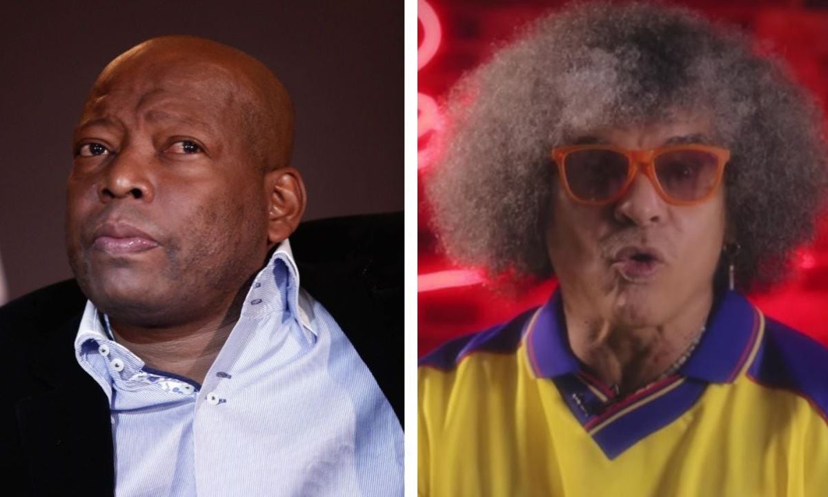 Tino Asprilla y Pibe Valderrama.
