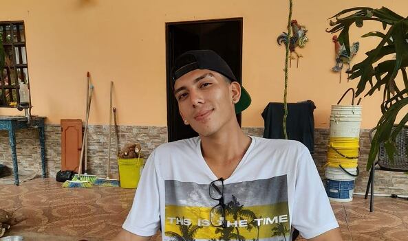 Nicolás Santos López, tenía 21 años.