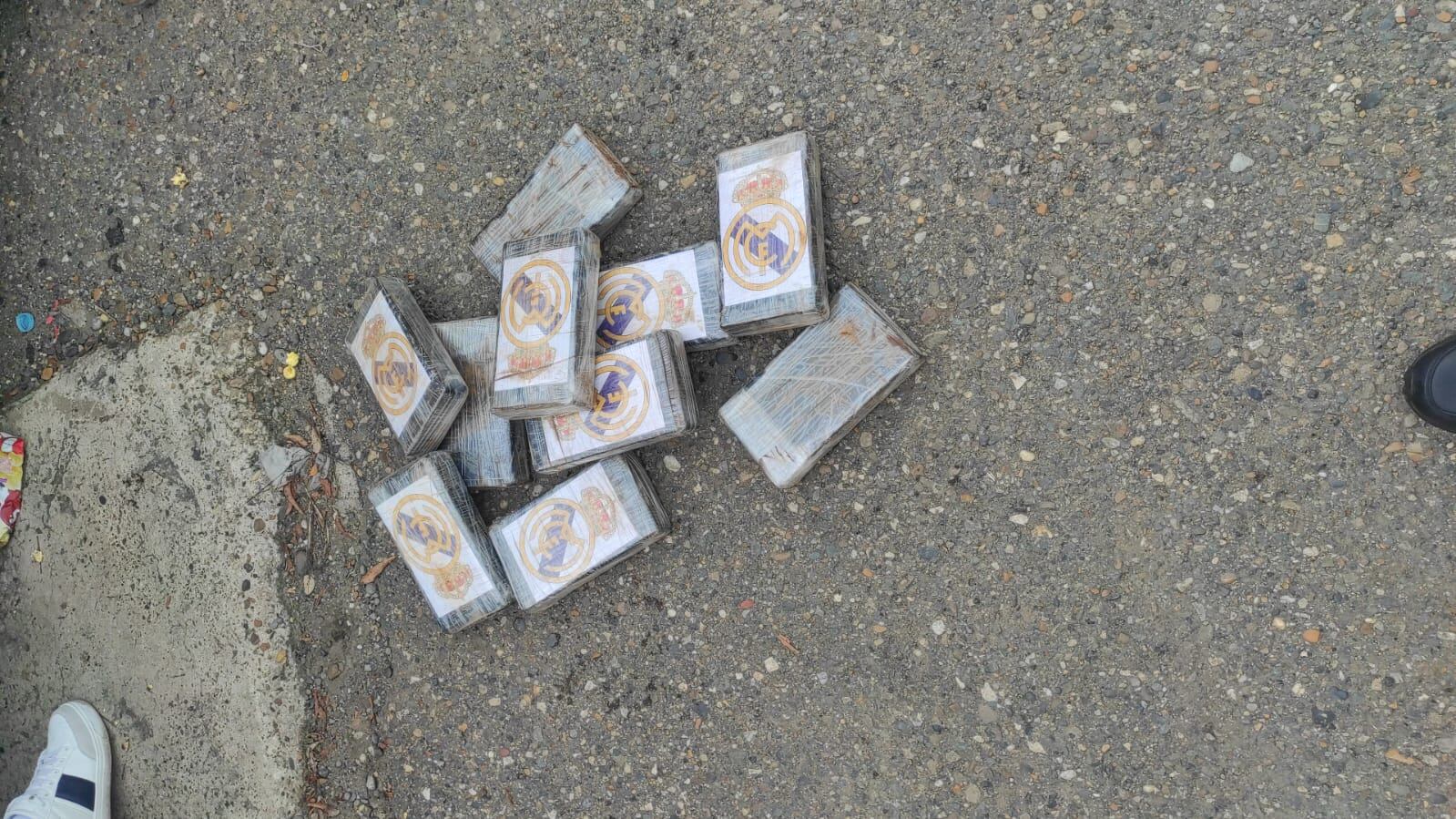 Incautación de cocaína en vía Cartagena