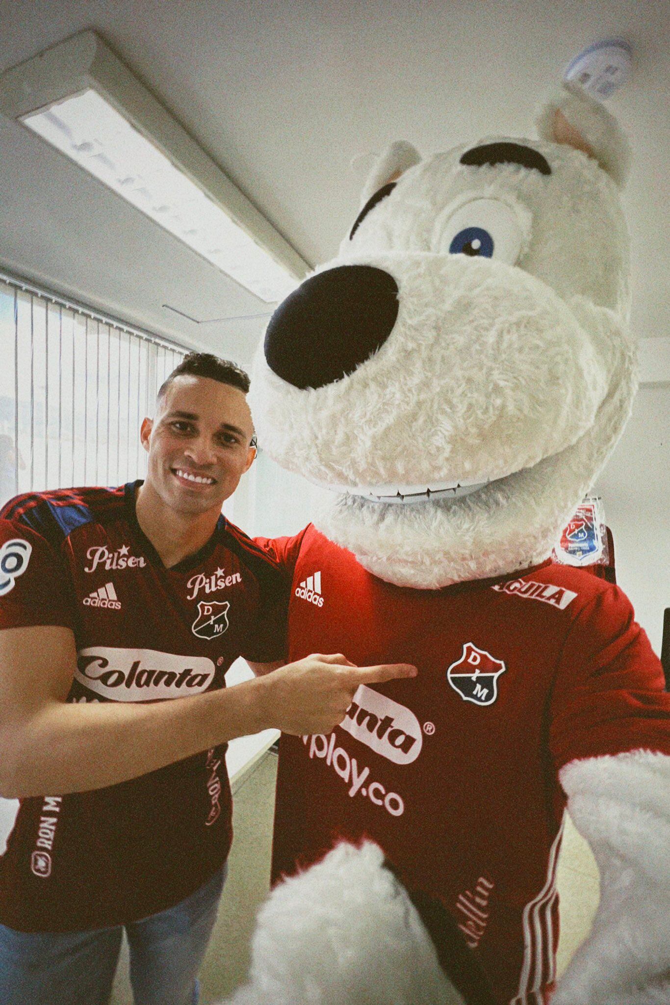 Así fue recibido Chunga en Independiente Medellín