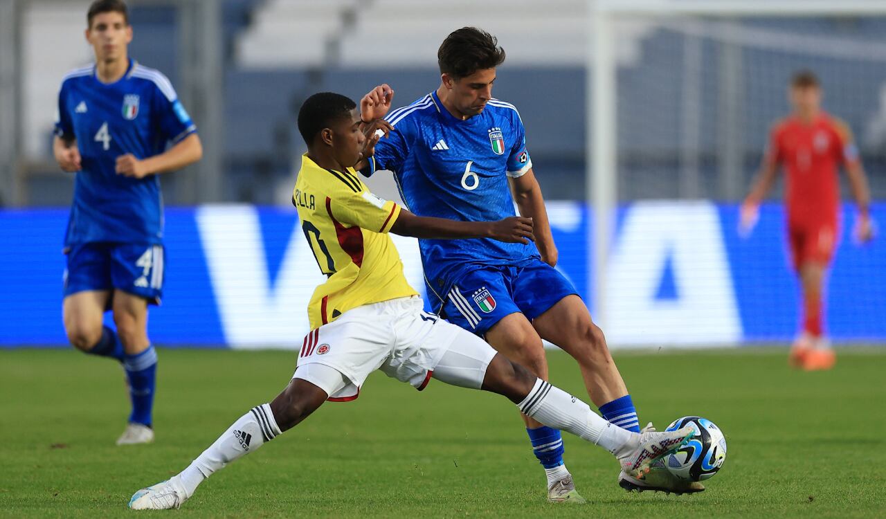 Asprilla intentó con su gambeta cambiar el resultado ante Italia.