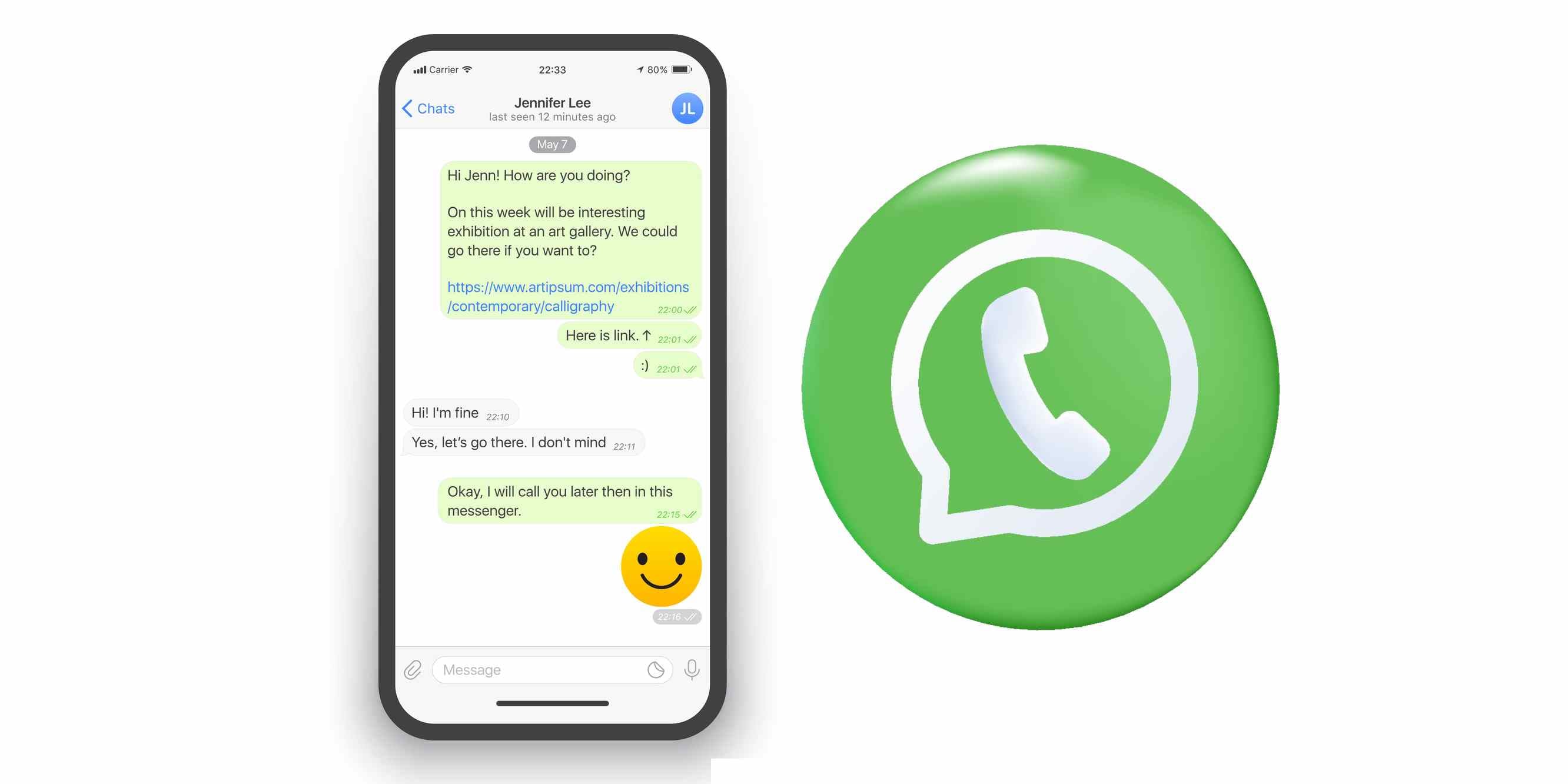 Existe un método para que la app de WhatsApp de Android tome la apariencia de la versión para iPhone.