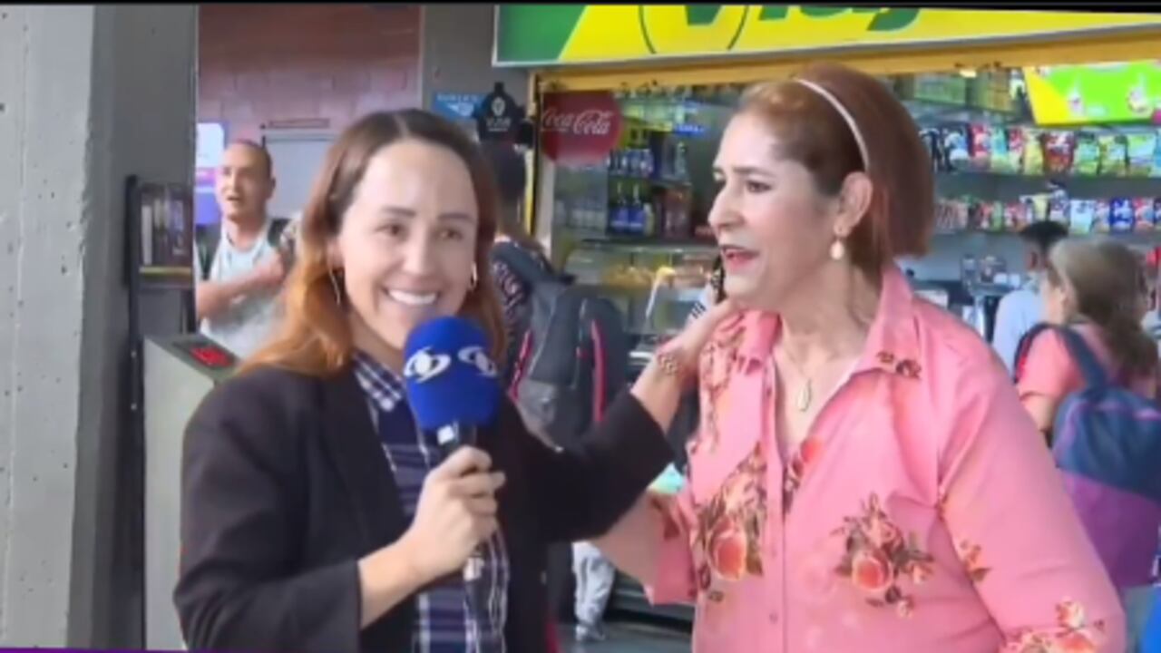 Érika Zapata vivió curioso momento en Noticias Caracol