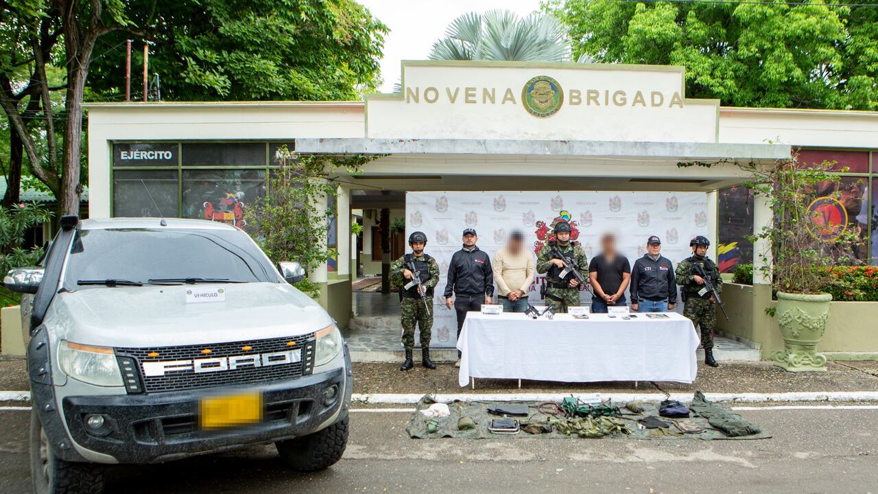 Alias 'Dubán' cayó junto a otro presunto integrante de las disidencias que siembran el terror en Caquetá.