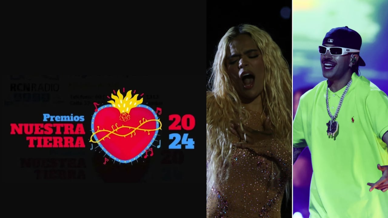 Karol G y Feid, los mayores ganadores de los Premios Nuestra Tierra