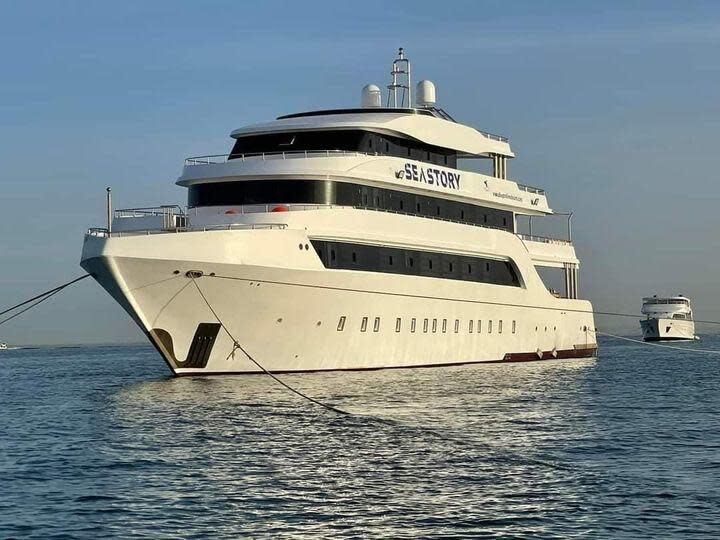 Barco Sea Story, hundido en Egipto.