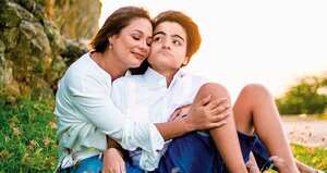 Alma y Diego Márquez. Madre e hijo han luchado contra el alzhéimer infantil.