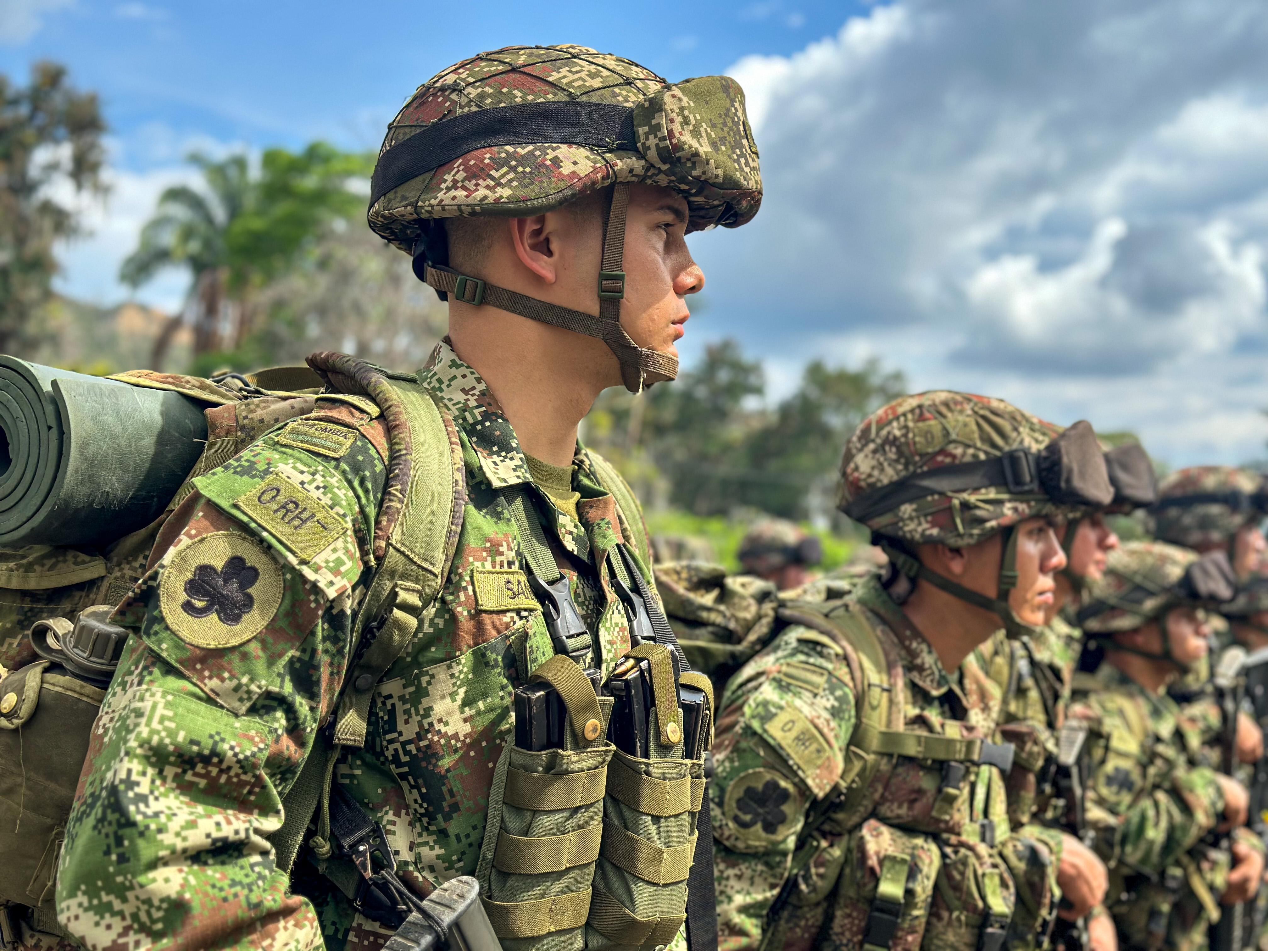 La llegada de los soldados a la región obedece a la necesidad de seguridad en muchos municipios.