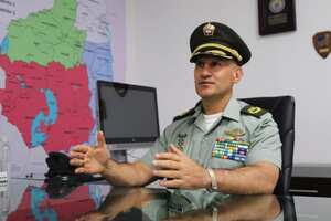 Coronel Carlos Alfredo Currea Barrera, comandante de la Policía en el Atlántico.