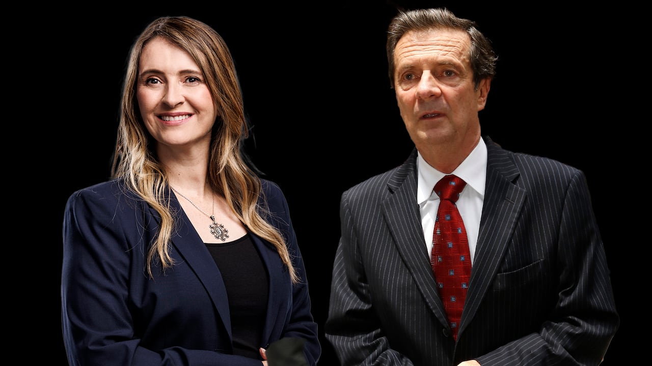 Paloma Valencia y Fernando Londoño